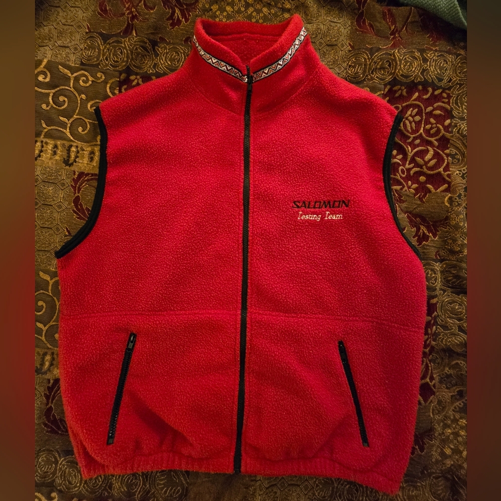 Salomon Red Fleece Vest XL